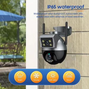 Hoocam utdoor iFi upport 128 ememory ARD ececececececamera utdoor 4M6M5X oom UAL ENS Z etwork amera - Product Image 3