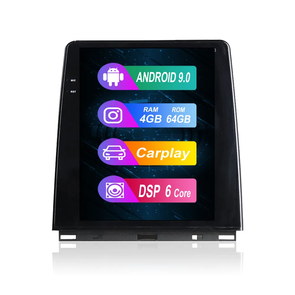 ZWNAV Android 9.0 For RENAULT CLIO 5 2020オートエレクトロニクスカーマルチメディアDVDプレーヤーカーラジオカープレイヘッドユニット