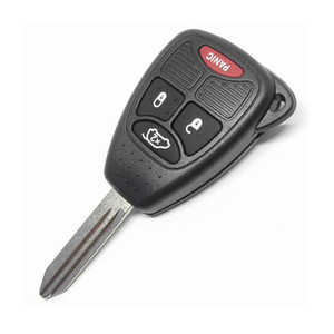 Con logo 3 + 1 pulsanti portachiavi remoto con porta batteria per C-hrysler J-eep D-odge custodia portachiavi auto - Product Image 1