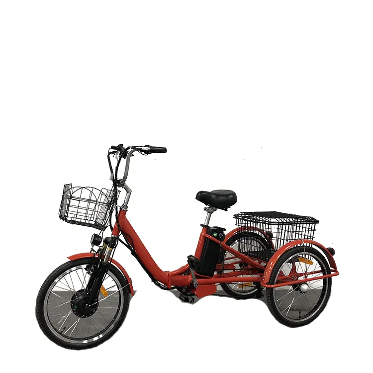 Трехколесный трехколесный велосипед крейсер 7 скоростей для взрослых Трикс 24/26 дюймовые колеса низкоскоростные электрические трехколесные велосипеды