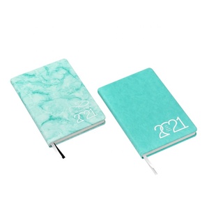 Cuaderno diario de cuero de tapa dura personalizado Impresión personalizada Banda elástica de cuero de Pu de tapa dura Diario Planificadores Cuadernos - Product Image 3