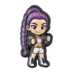 Thiết Kế Mới Giáng Sinh Kpop Giày Quyến Rũ Bán Buôn Giáng Sinh Quỷ Thợ Săn Giày Quyến Rũ Nổi Tiếng Phim Hoạt Hình Giày Quyến Rũ Cho Trẻ Em Món Quà - Product Image 4