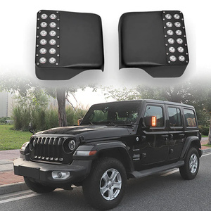 JL JLU & JT 2018 2019 2020 2021带双排转向灯的汽车配件侧后视镜 - Product Image 2