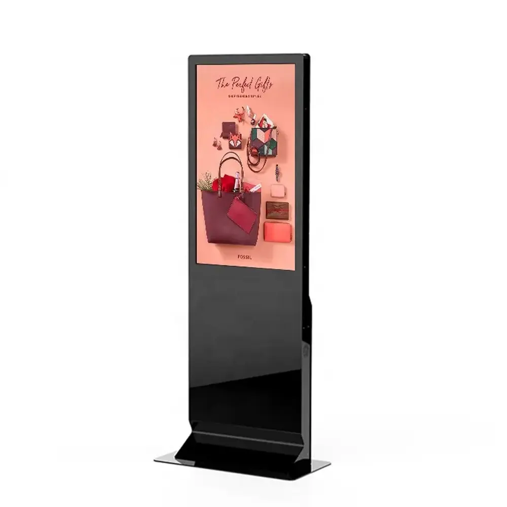 49 polegadas indoor Digital Signage e Display Floor Standing Multi Touch Suporte Publicidade Comercial Digital Display Screen