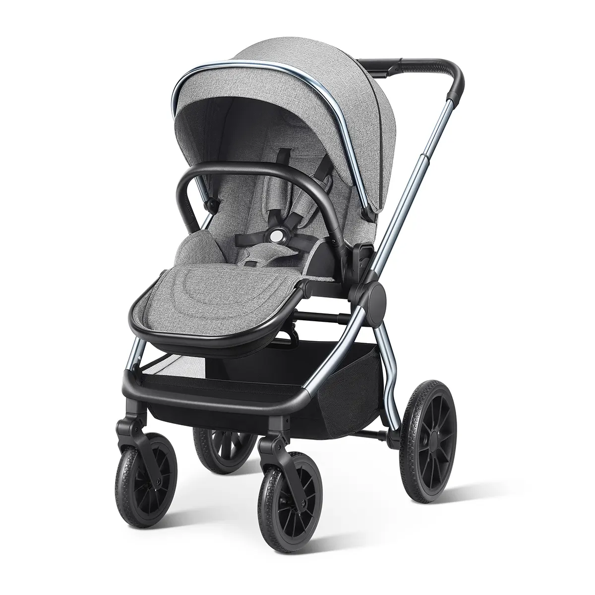 2024新しいベビーカーシートとベビーカーベビー乳母車Kinderwagen3En 1折りたたみ式ベビーカー3 In 1カーシート付き