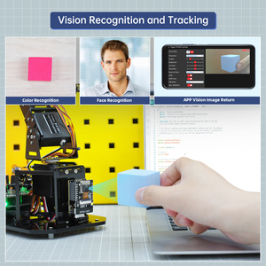 Open Source 5DOF Roboterarm MiniArm Unterstützung Arduino Programmierung und Sensore xpansion Education Robotic Arm Kits