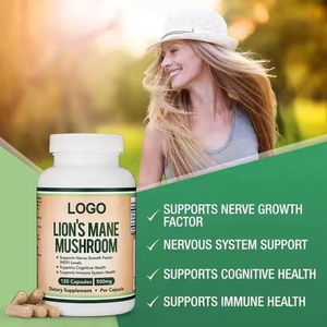 Lions Mane Mushroom Capsules Premium Supplement und Ganoderma Lucidum zur Verwendung in täglichen Routinen unterstützen die Mind Memory-Funktion - Product Image 4
