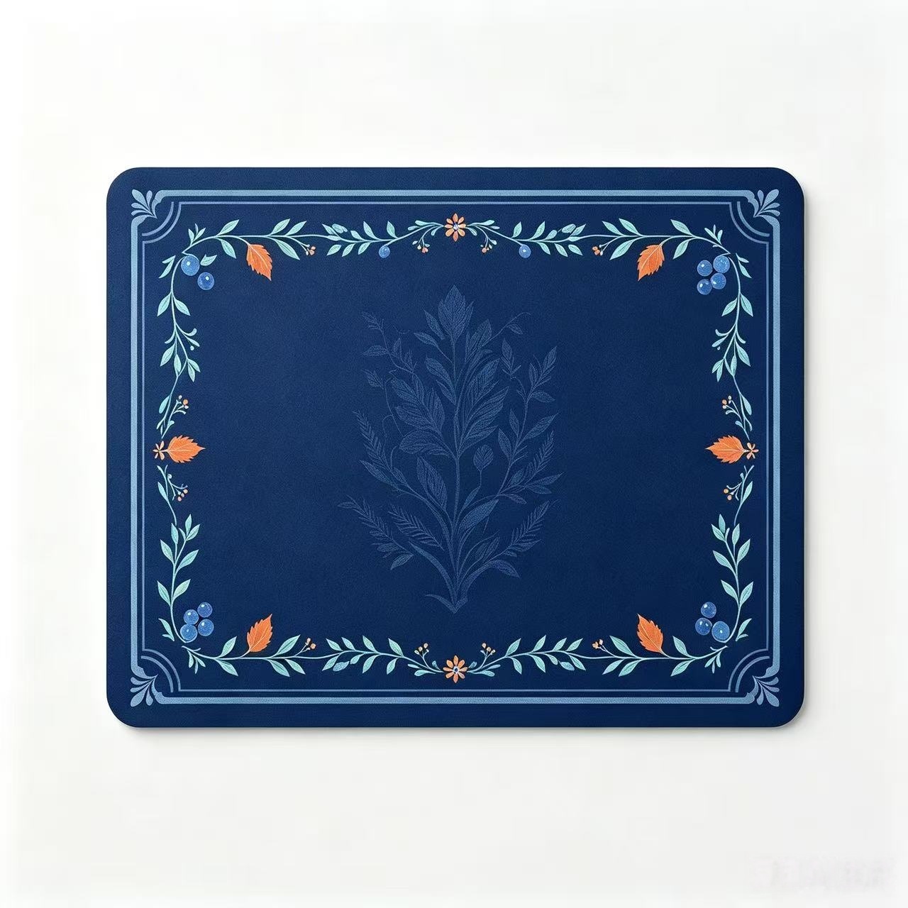 dark blue mat
