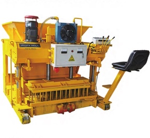 Kleine halbautomat ische Ziegel produktions linie Beton hohl block herstellungs maschine zum Verkauf - Product Image 2