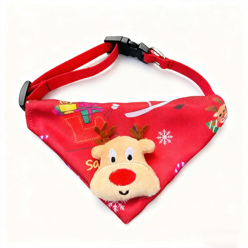 Red reindeer design