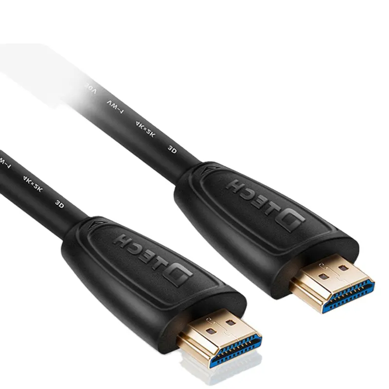 4K HDMI kablo DTECH yüksek performanslı Ethernet Micro1080p 60hz 120hz Hd Tv Hdmi kablosu 4k 1m 2m 3m 5m 10m Hdmi kablosu