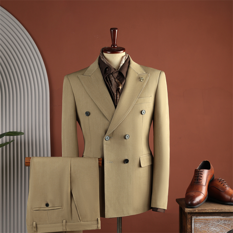 Khaki (suit + pants)