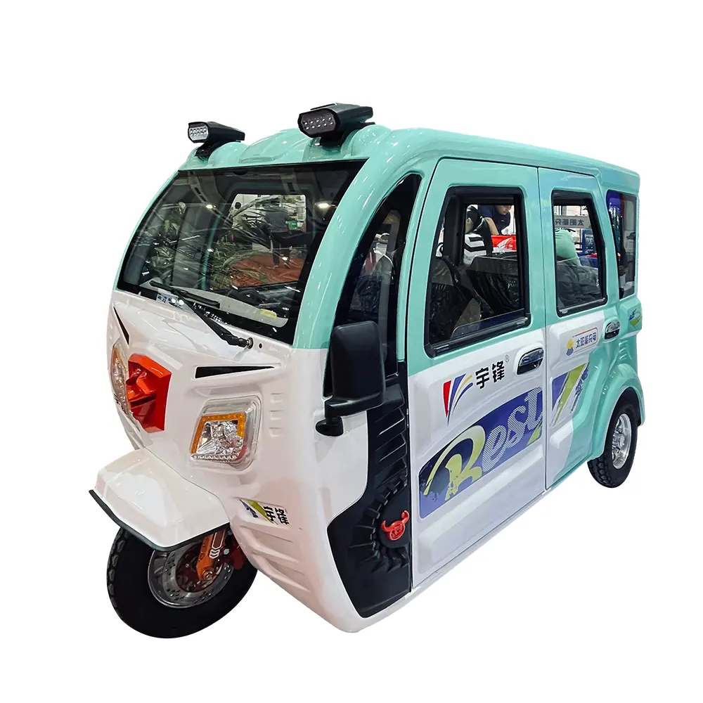 Hot Novos Produtos Solar powered energia automática geração de passageiros carros e-rickshaw triciclos elétricos para passageiros