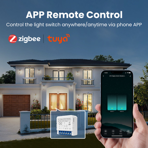 AvattoZigbeeスマートスイッチモジュールニュートラルワイヤーなしTuyaZigbee3.010Aスマートホームスイッチモジュール - Product Image 5