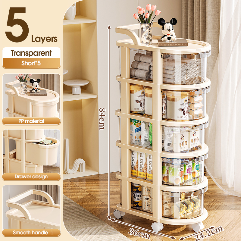 Cream+Transparent 5 layers