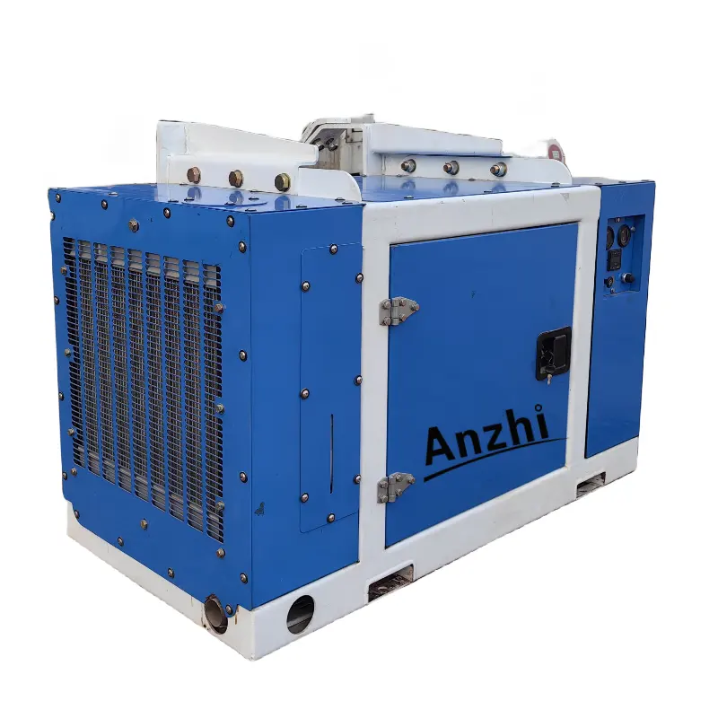 Contenedor refrigerado Uso Diesel Power Generador de montaje lateral refrigerado por aire para grupo electrógeno refrigerado Camión de transporte de cadena fría