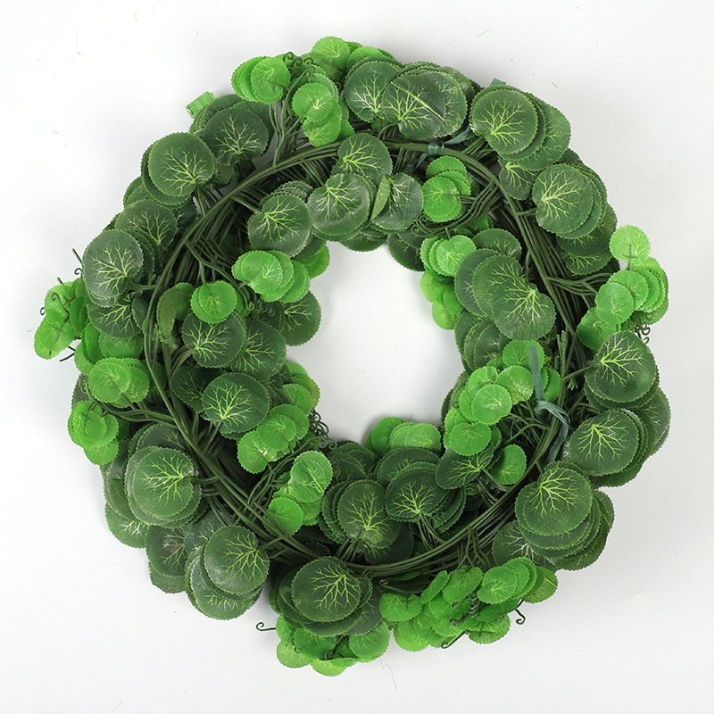 100 silkscreened begonia leaves