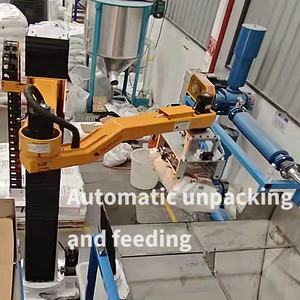 Automatic <strong>Sack</strong> Opener Unpacking and Unloading Machine Pallet <strong>Unloader</strong>