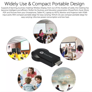 Màn Hình Hiển Thị WiFi M9 Anycast Dễ Dàng Chia Sẻ Mới Nhất Dongle Bộ Điều Hợp Phản Chiếu Màn Hình Không Dây DLAN <span class=keywords><strong>Miracast</strong></span> Wifi Dongle - Product Image 5