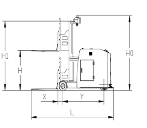 Agv מלגזה מנוגד 2t 3000 מ "מ ערמה רובוט נייד 3d סלאם עבור לוגיסטיקה מפעל רכב מונחה אוטומטי - Product Image 3