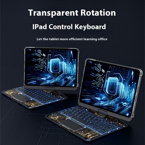 Funda protectora transparente de 4 carcasas giratoria RGB retroiluminada Control maravilloso para Air5 Pro11 pulgadas Tablet Computer - Product Image 2