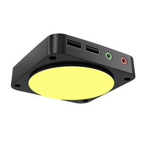 Pulsante interruttore di alimentazione Desktop per Computer con doppia porta Audio USB telecomando alimentatore Host per PC interruttore a pulsante on/off 1.6m - Product Image 4