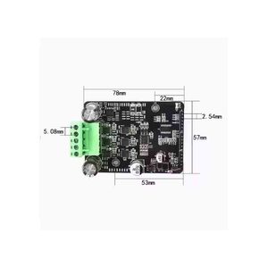 Dreiphasige bürstenlose BLDC-Motor treiber platine, ESC-Moduls teuerung, nicht erkennender Hochleistungs-Hall-Effekt-Sensor 1600W