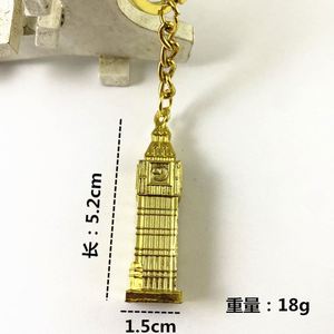 ロンドンのお土産キーホルダーギフト英国文化アイコンランドマークバスビッグベンダイキャストメタルミニチュアモデルキーホルダーキーリング