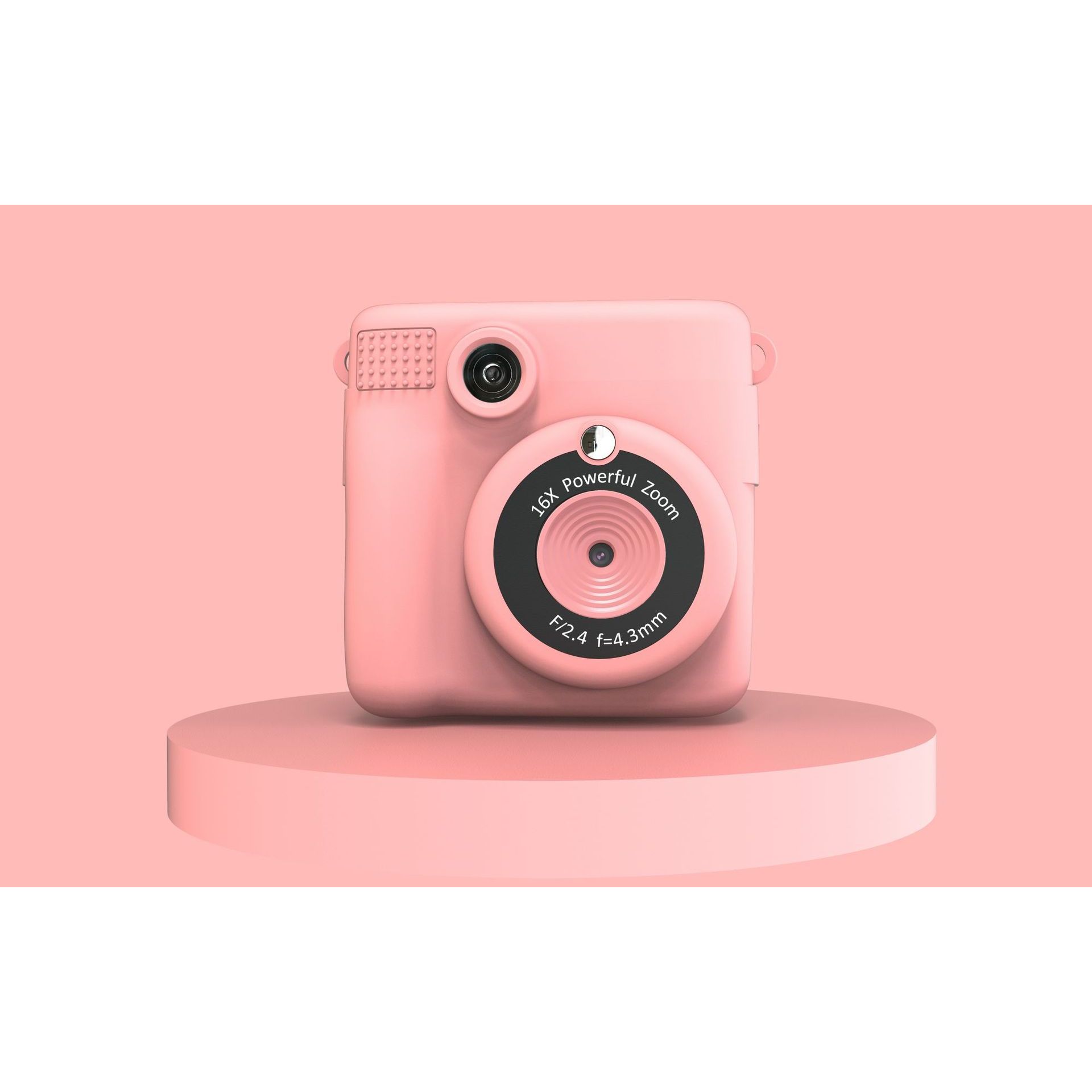 สีชมพู หน่วยความจำ 32GB และดินสอสี 6 แท่ง