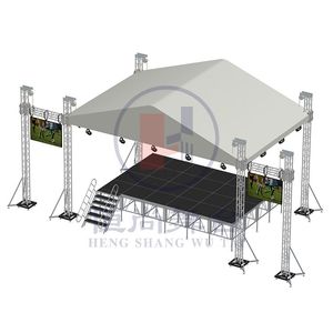 Популярный производитель, алюминиевый экран, ТРАМ, динамик, подъемная линейная решетка, стеклянная ступень для продажи - Product Image 3