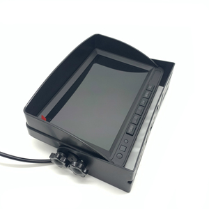 Monitor de gran angular de 7 pulgadas y ayuda de marcha atrás de cámara Monitor de coche de camión de entrada de vídeo de 2 vías - Product Image 5