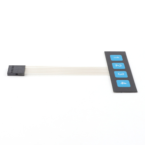 Sensör modülleri ve kitleri için Arduino için sıcak satış 1*4 matris dizi 4 anahtar membran tuş takımı
