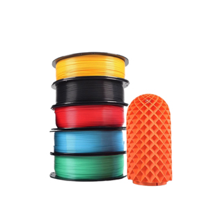 PETG <span class=keywords><strong>Filament</strong></span> 1.75mm đen 1kg máy in <span class=keywords><strong>3D</strong></span> <span class=keywords><strong>Filament</strong></span> Độ chính xác chiều +/-0.02mm 100% nguyên liệu CE ROHS chứng nhận nhanh - Product Image 2