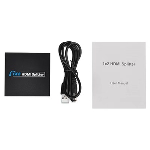 Divisor HDMI 1X2 Divisores y convertidores de Video 1 en 2 salidas para monitores duales PS3 DVD y HDTV Compatible con dispositivos HDMI - Product Image 5