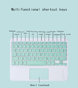 Portable Mini Wireless <strong>Keyboard</strong> and Touch Mouse Pad Small <strong>Computer</strong> Keypad with Touchscreen Trackpad for PC <strong>Use</strong>