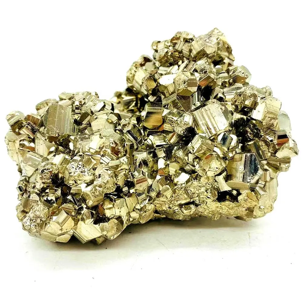 คุณภาพสูงหินธรรมชาติหินหยาบ Pyrite สำหรับตกแต่ง