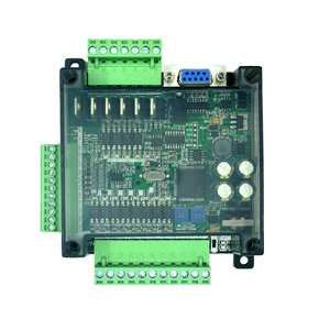 LE3U-controlador de salida plc RTC, controlador en tiempo real, FX3U, 14MR, 6AD, 2DA, RS485, 8 entradas, 6 relé de salida, 6 entradas analógicas, 2 analógicos (0-10V)