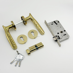 New API Integrated Wireless Door Lock System Keyless <strong>Entry</strong> with <strong>Split</strong> Design Zinc Aluminium Alloy Key Card Locks for Hotels - Product Image 2