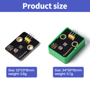Arduinoフォトレジスター用の (出力) シェル付きのレゴオプションと互換性のあるKeyestudioプログラマブルフォトレジスターセンサーモジュール - Product Image 5