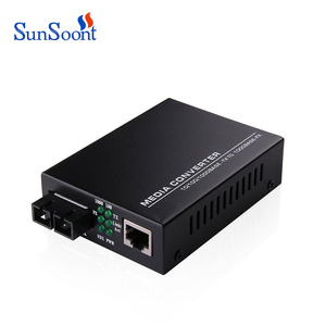 2025工場卸売デュアルファイバーSM20kmメディアコンバーター1000M 1 RJ45 1SC OEM ODM for FTTH POE IP TCP Networks SC Connector - Product Image 2