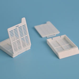 MED plastik biyopsi kasetleri çıkarılabilir kapak şerit delik doku işleme gömme konteyner - Product Image 5