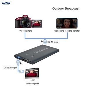 Videoconferencia de WINHI-VC-06, transmisión en vivo, captura de vídeo UVC, YUV 422, salida de vídeo USB 3,0 - Product Image 5