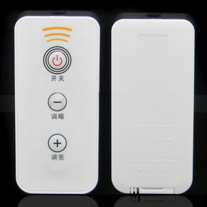 Codice IR RF Ultra-sottile 3 tasti semplice interruttore remoto a LED Mini telecomando IR per telecomando lampada a luce LED - Product Image 1