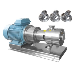 Stainless Steel Horizontal Three Stage Pipleline Emulsifier High Shear Homogenizer <strong>Mixer</strong> - Product Image 1