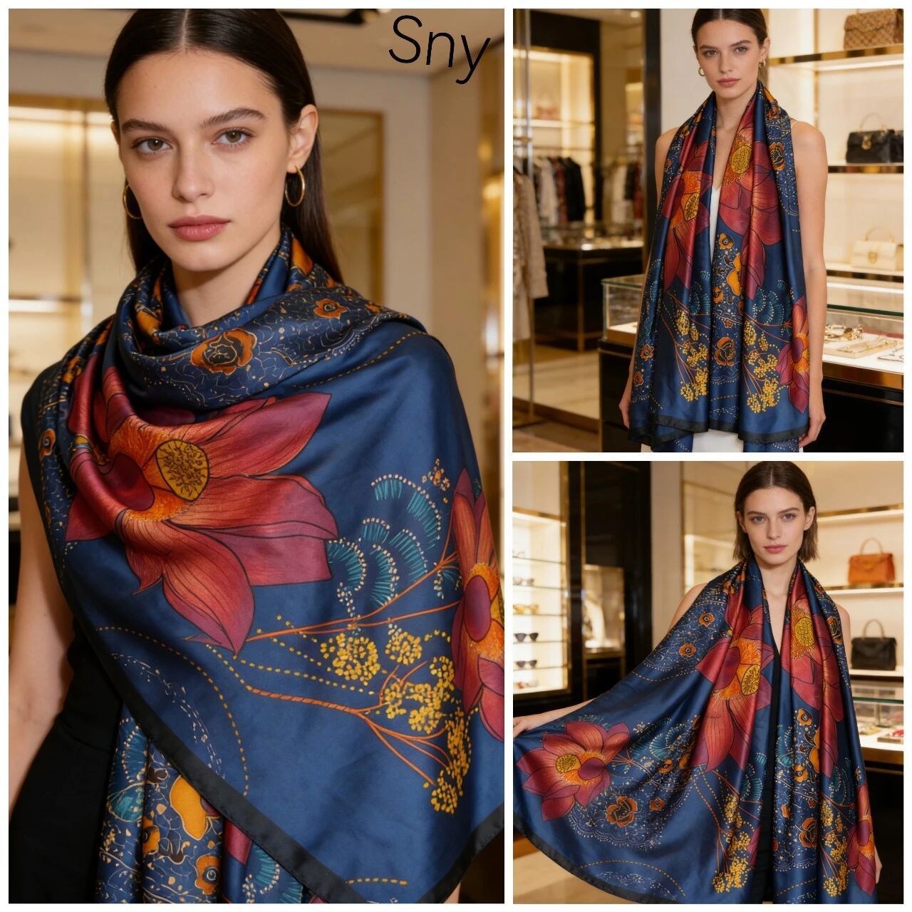Sr-toujours nuit lotus-90180cm