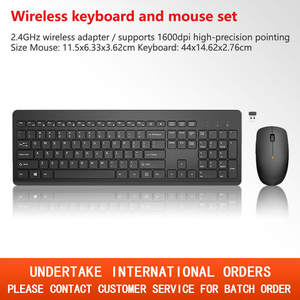 Wireless <strong>Keyboard</strong> and Mouse Set Silent Button <strong>Computer</strong> Office Wireless <strong>Keyboard</strong> and Mouse Set - Product Image 2