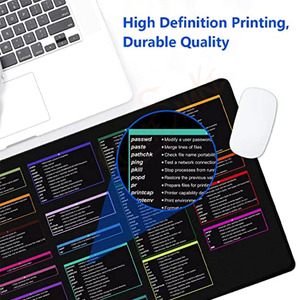 Personalized Custom Printed <strong>Excel</strong> Cheat Sheet Shortcut Formula Mouse Pad - Product Image 3