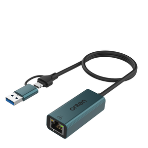 2-<strong>in</strong>-1 High-Speed USB 2.0 &amp; <strong>Type</strong>-C to Ethernet Adapter <strong>Network</strong> <strong>Connection</strong> Converter with Stock Status - Product Image 1