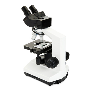 Digital Optical Biological <strong>Microscope</strong> With LED <strong>Light</strong> Source and Binocular Drawtube 10x Objective for Students Medical Lab <strong>Use</strong> - Product Image 5