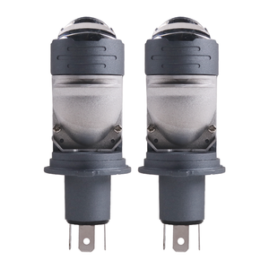 Sanvi H4 Hi/Lo işın Mini Bi-Led projektör Lens süper parlak 52W 30000 saat 6000k 12V yeni durum Mini LED farlar - Product Image 1